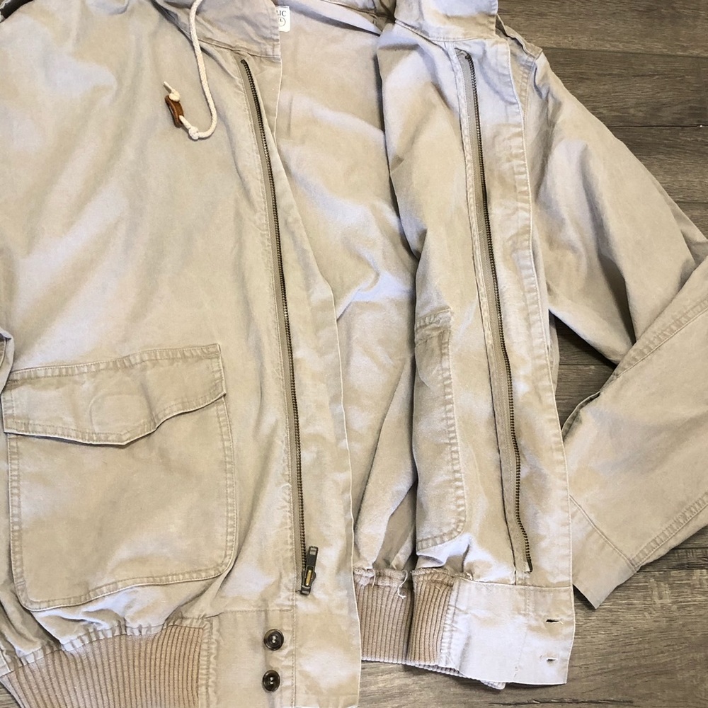 Banana Republic Safari & Travel Jacket Khaki hood - Picture 6 of 9